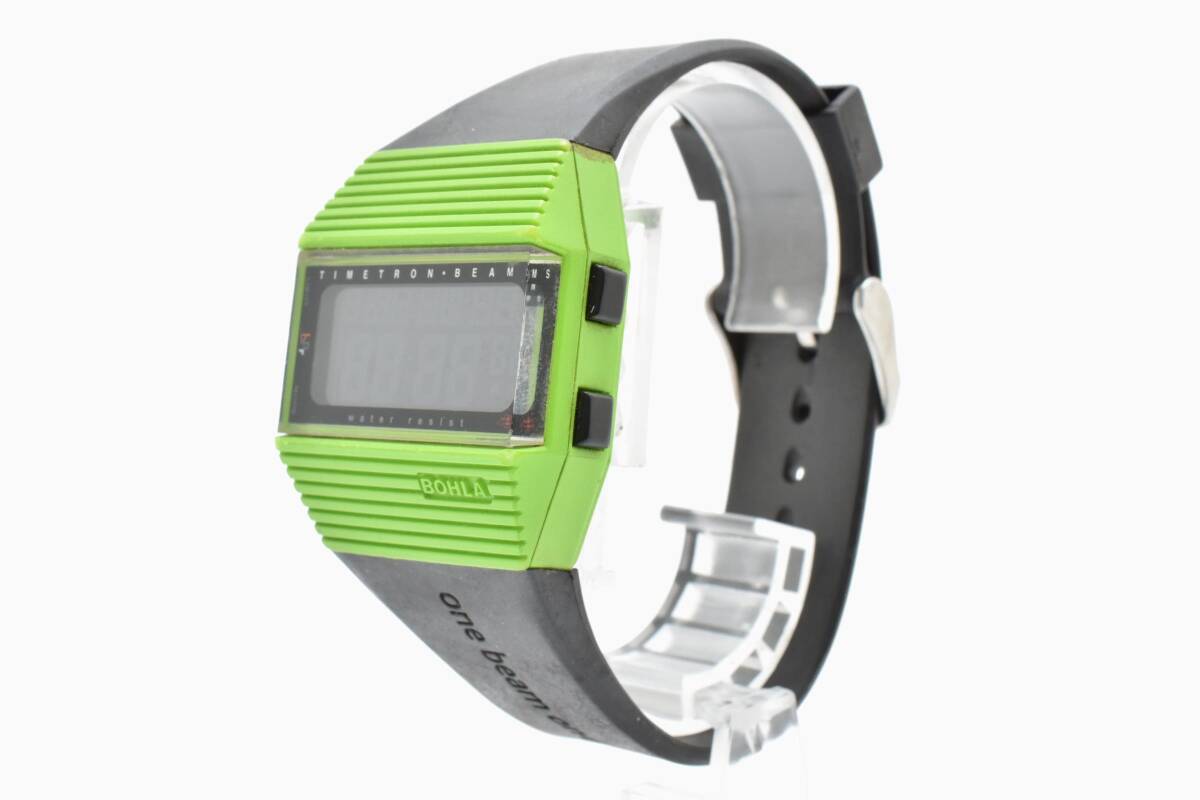 BEAMSXBOHLA コラボ デジタルウォッチ タイムトロンビームス #Z9 