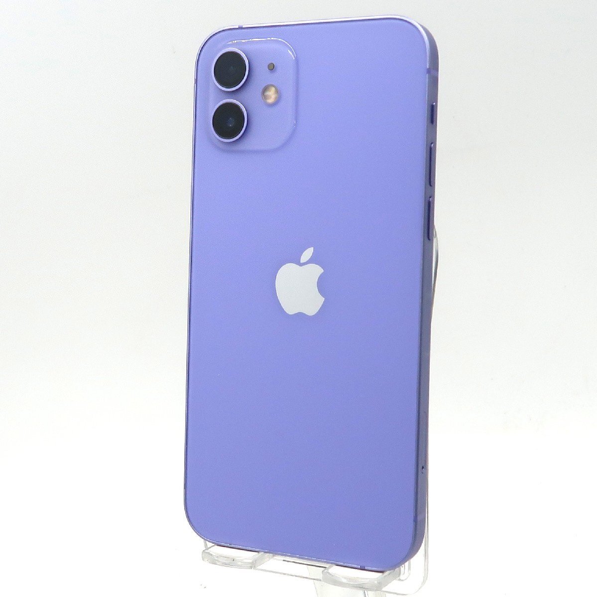 ◇ジャンク【Apple アップル】iPhone 12 64GB SIMフリー MJNH3J/A スマートフォン パープル