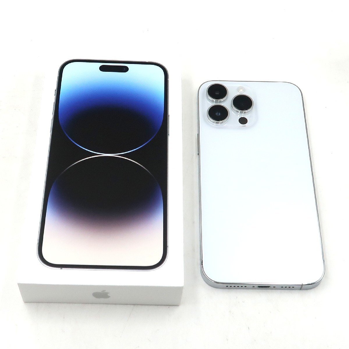 ◇【SoftBank/Apple】iPhone 14 Pro Max 256GB SIMフリー MQ9C3J/A スマートフォン シルバー