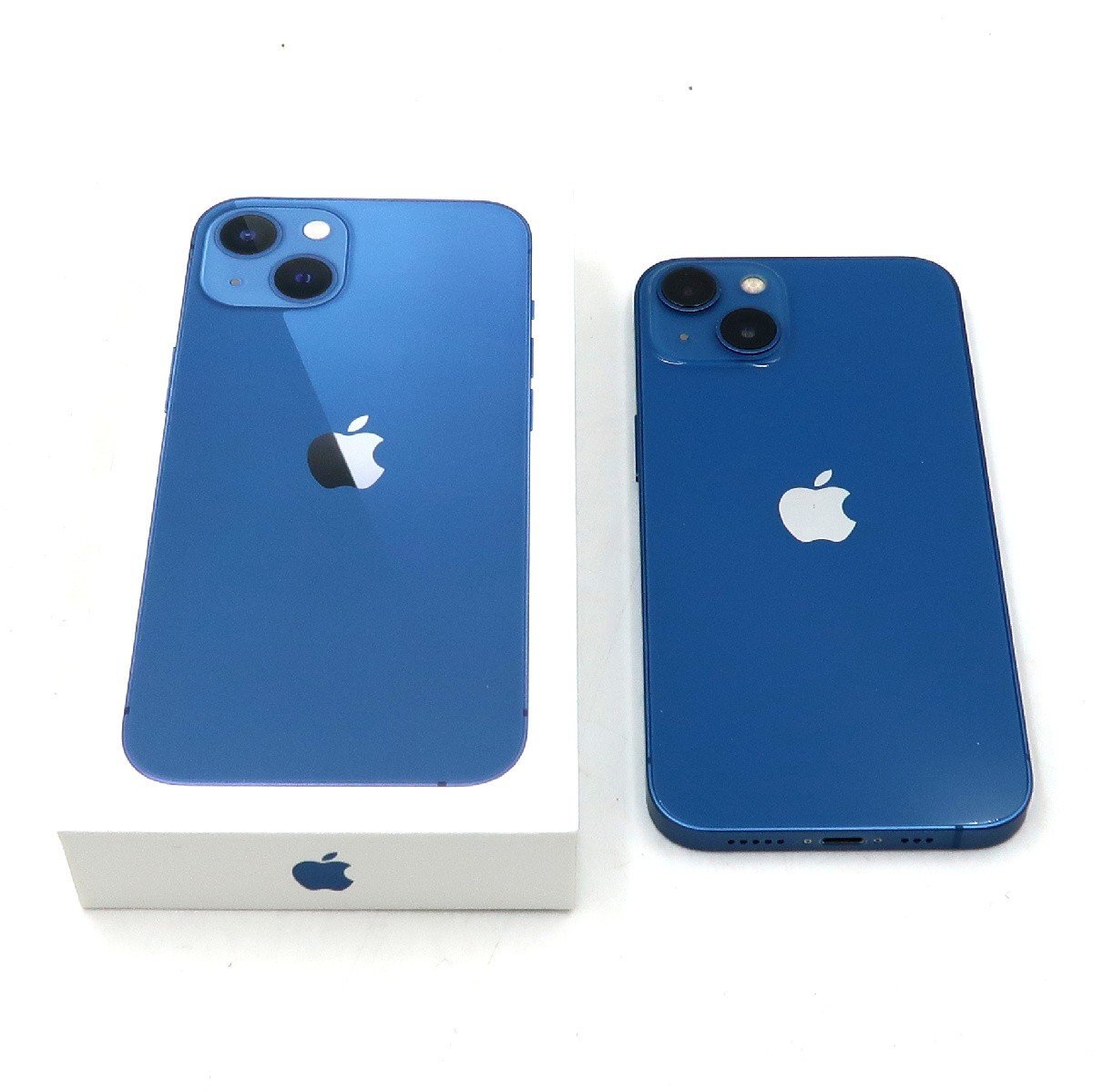 ◇【SoftBank/Apple】iPhone 13 128GB SIMフリー MLNG3J/A スマートフォン ブルー ネットワーク利用制限△