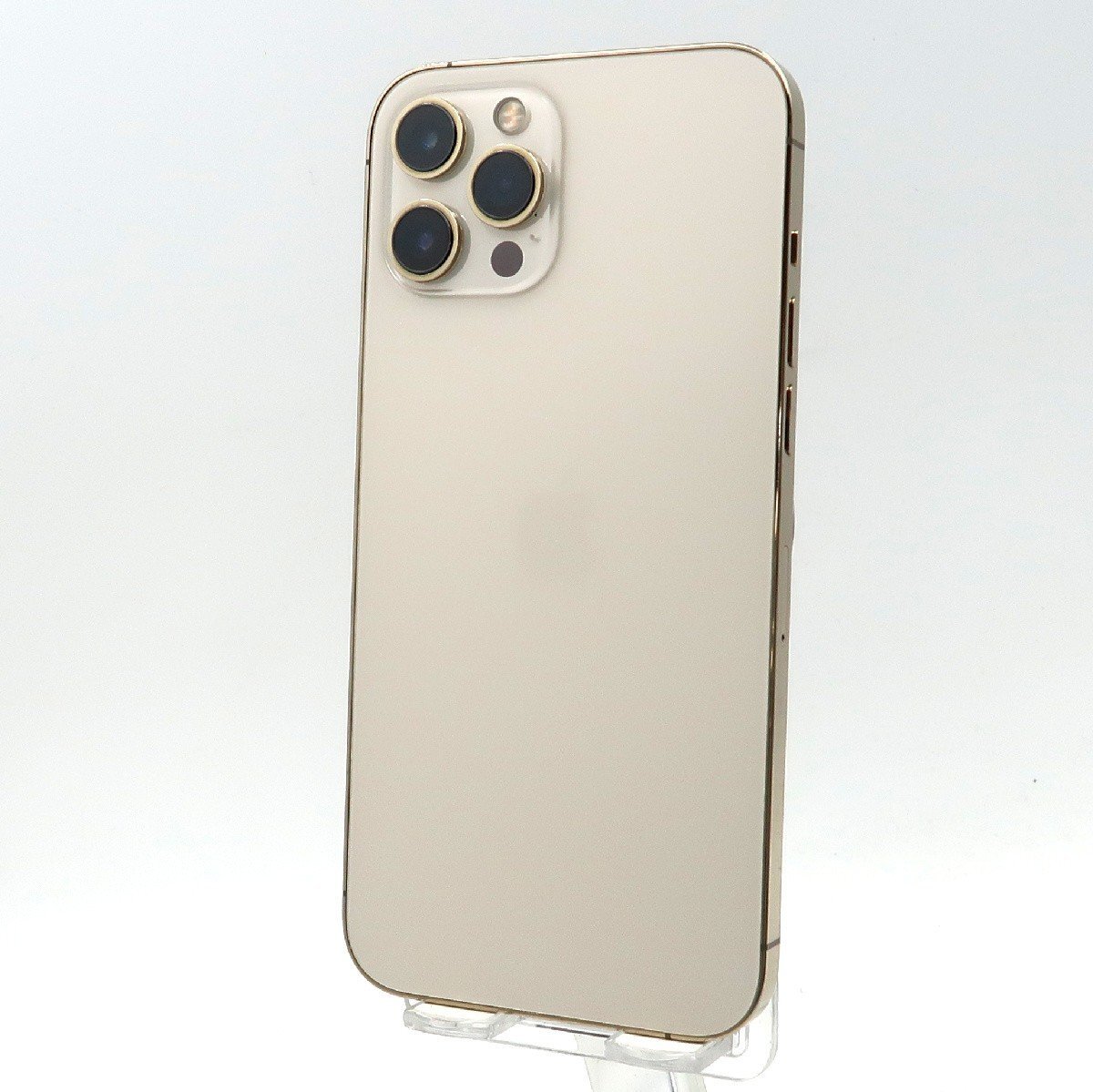 ◇ジャンク【docomo/Apple】iPhone 12 Pro Max 256GB SIMロック解除済 MGD13J/A スマートフォン ゴールド
