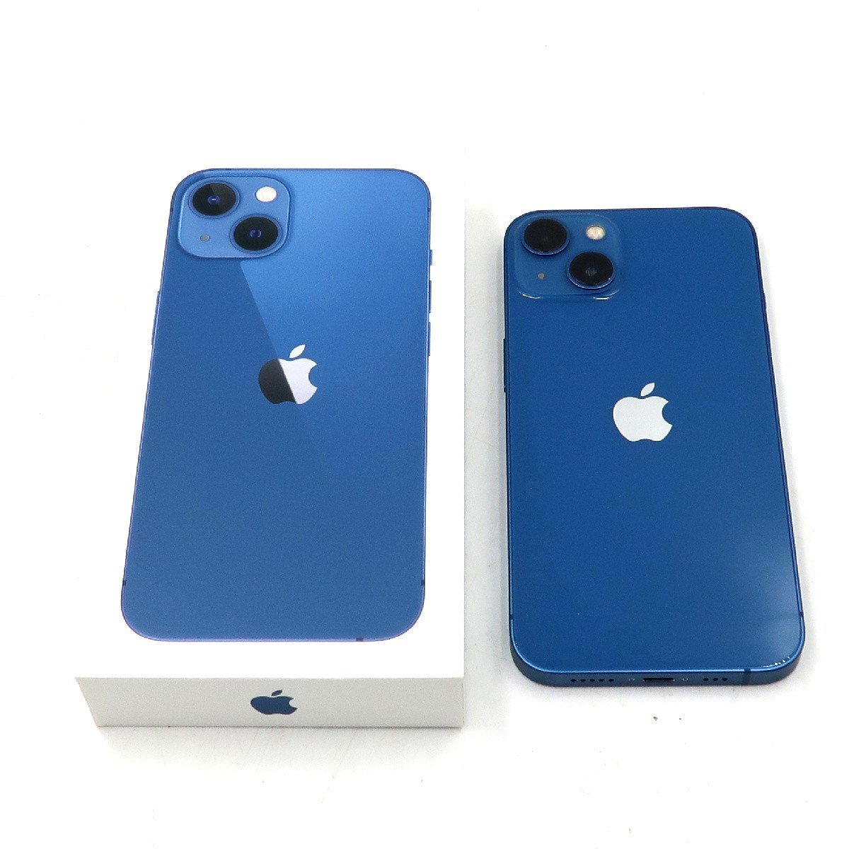 ◇【SoftBank/Apple】iPhone 13 128GB SIMフリー MLNG3J/A スマートフォン ブルー