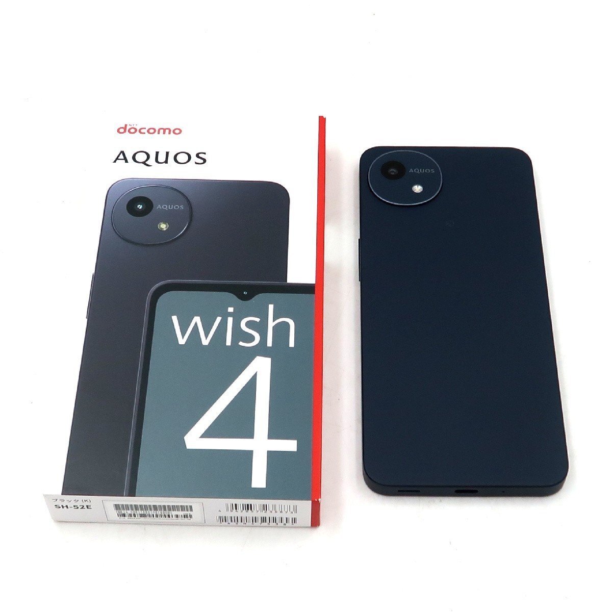 ◇【docomo/SHARP】AQUOS wish4 64GB SIMフリー SH-52E スマートフォン ブラック