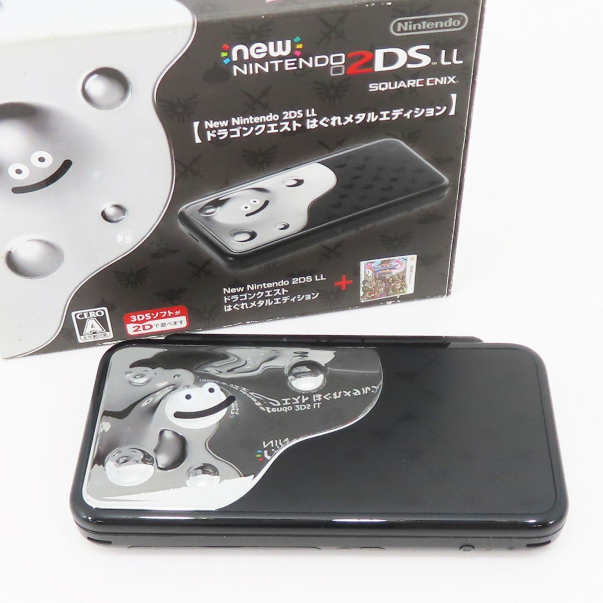○【任天堂】Newニンテンドー2DS LL ドラゴンクエスト はぐれメタルエディション