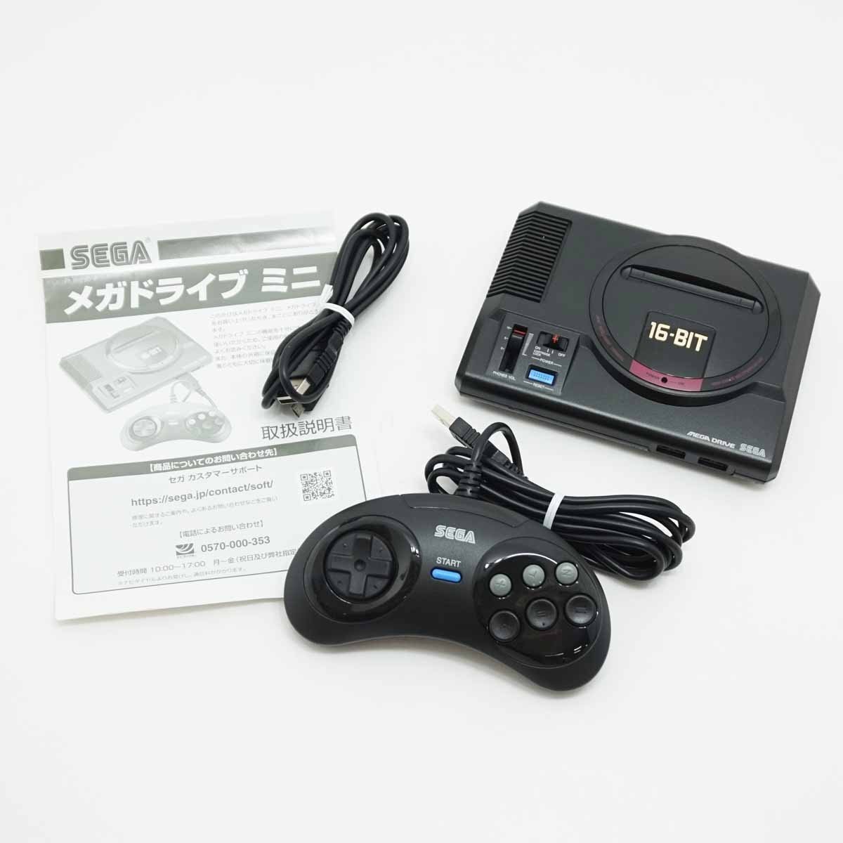 ◇【SEGA セガ】MEGA DRIVE メガドライブ ミニ HAA-2520 ゲーム機