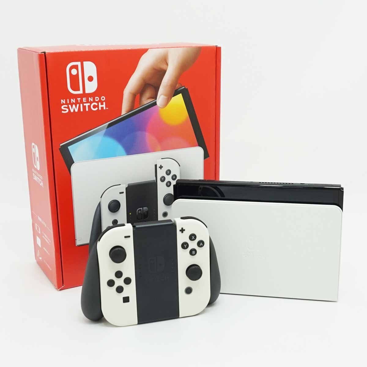 ◇【任天堂 ニンテンドー】Nintendo Switch 有機ELモデル HEG-S-KAAAA ゲーム機 ホワイト