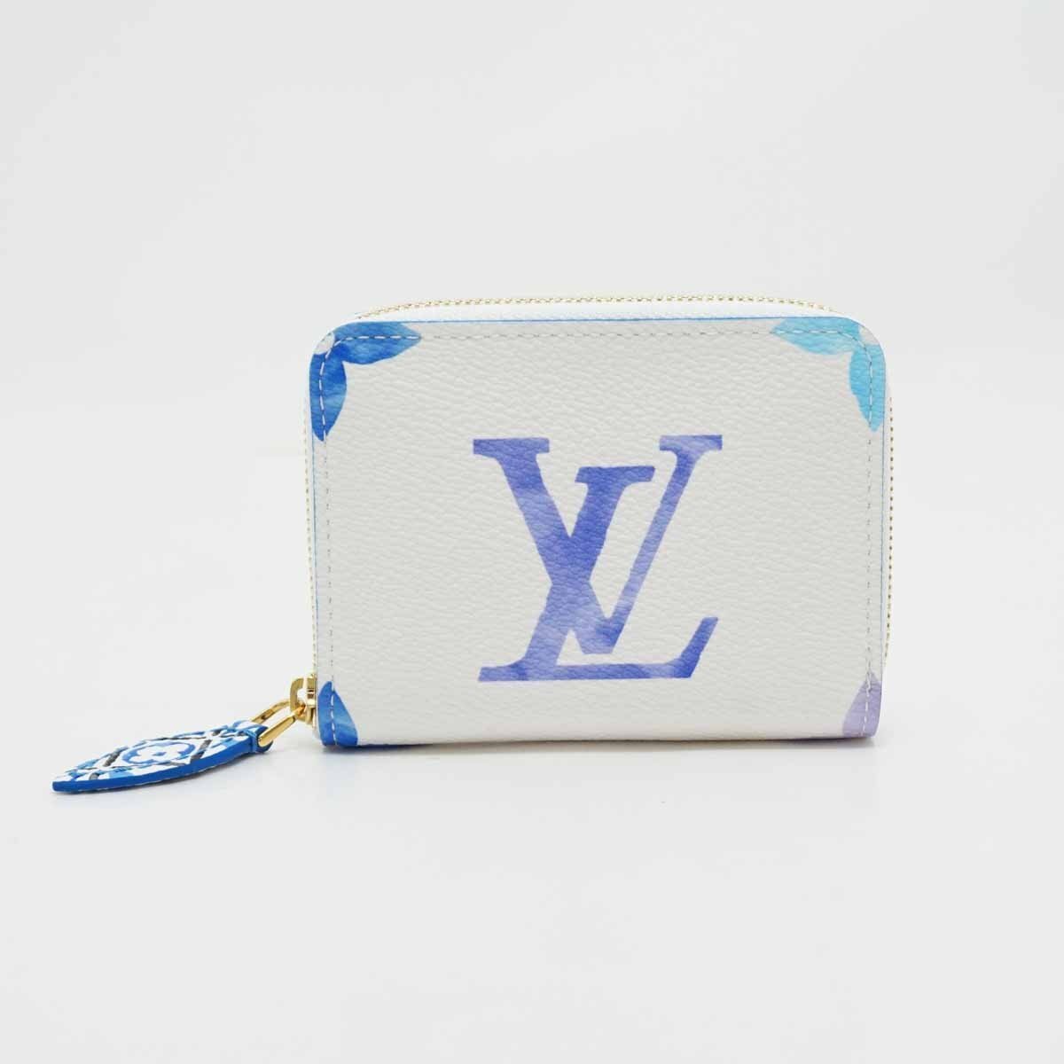 ◇新品同様【LOUIS VUITTON ルイヴィトン】ジッピーコインパース M82417 コインケース モノグラムフラワータイル LVバイザプール