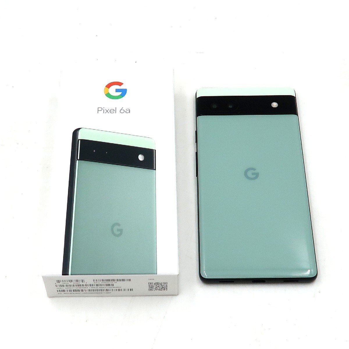 ◇【au/Google】Google Pixel 6a 128GB SIMフリー GB17L スマートフォン セージ