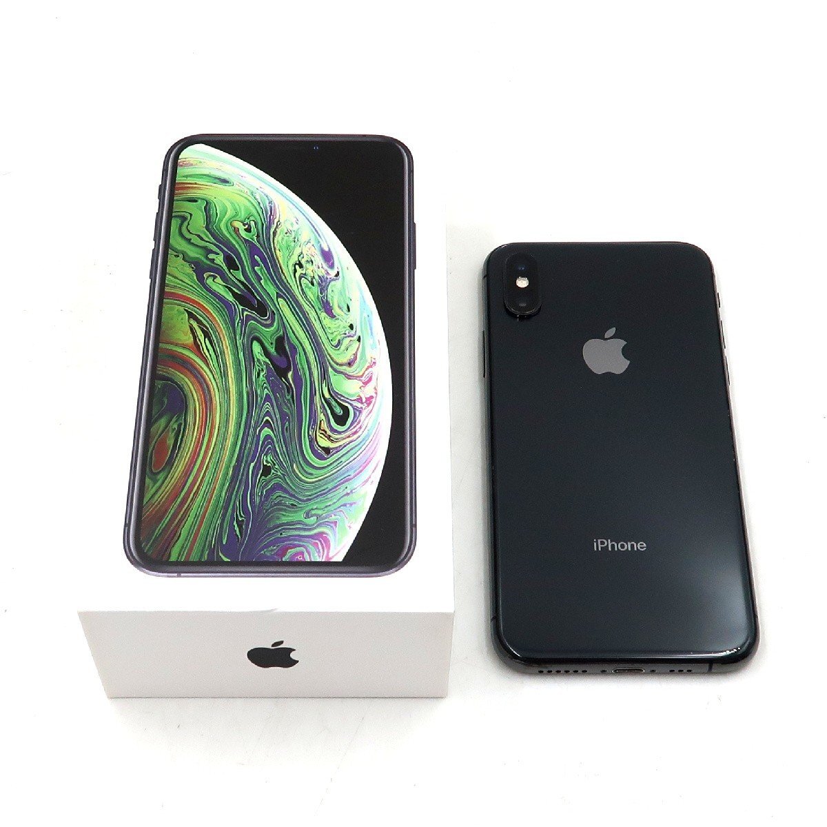 ◇【SoftBank/Apple】iPhone XS 64GB MTAW2J/A スマートフォン スペースグレイ