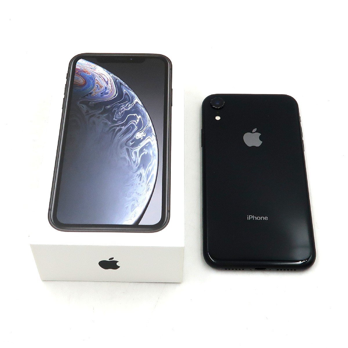 ◇【au/Apple】iPhone XR 128GB MT0G2J/A スマートフォン ブラック