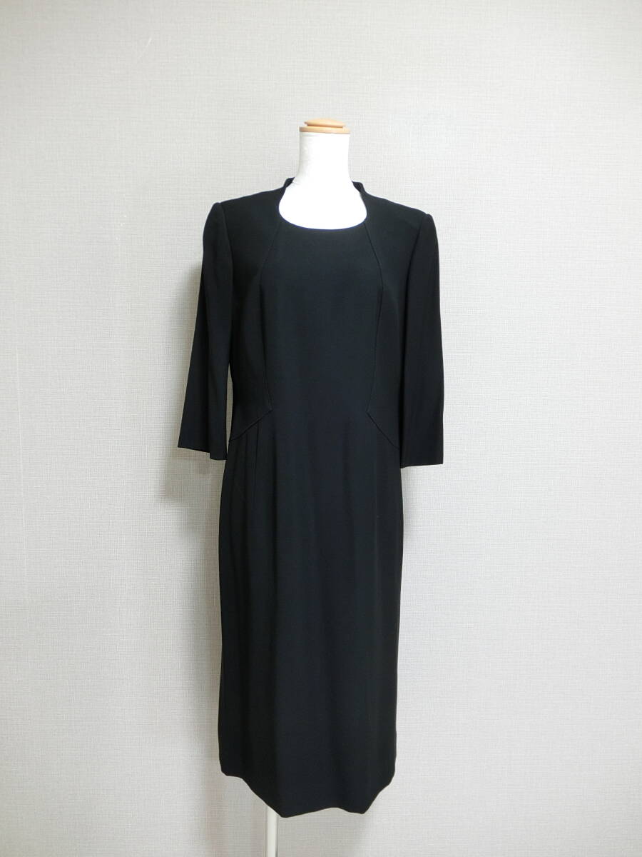 美品　JUN ASHIDA　ジュンアシダ　フォーマル　ワンピース　ブラック　１１