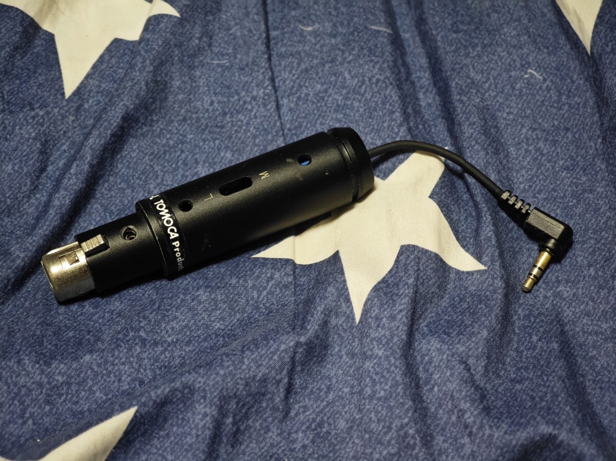 TOMOCA Product XLR-3.5mm変換
