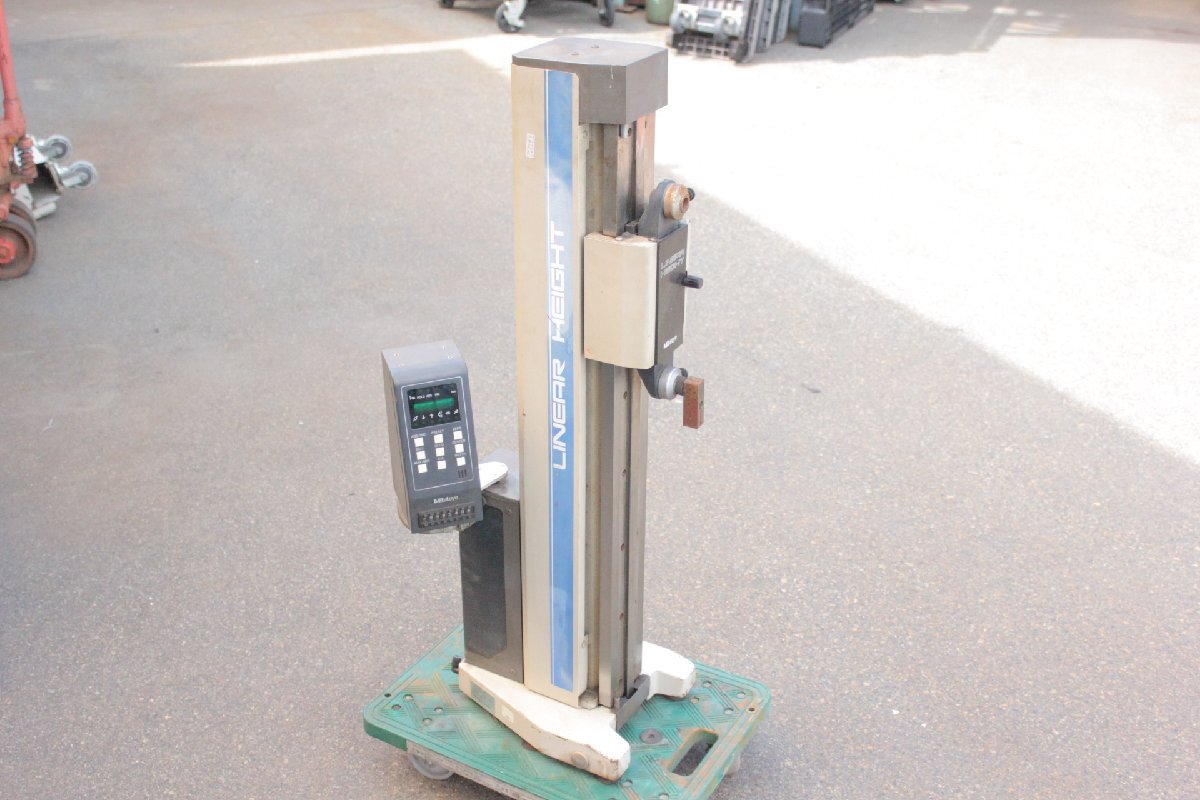 ☆【2F0426-25】 Mitutoyo ミツトヨ 精密測定機器 939566 100V 測定用カウンタ/旋盤/フライス盤/工作機械/518-302 ジャンク