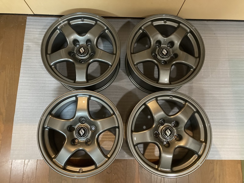 超美品 BNR32 純正ホイール 4本セット 16インチ 8J+30 歪み・振れ・傷チェック済 再塗装後、未使用 室内保管 引き取り可能な方のみ