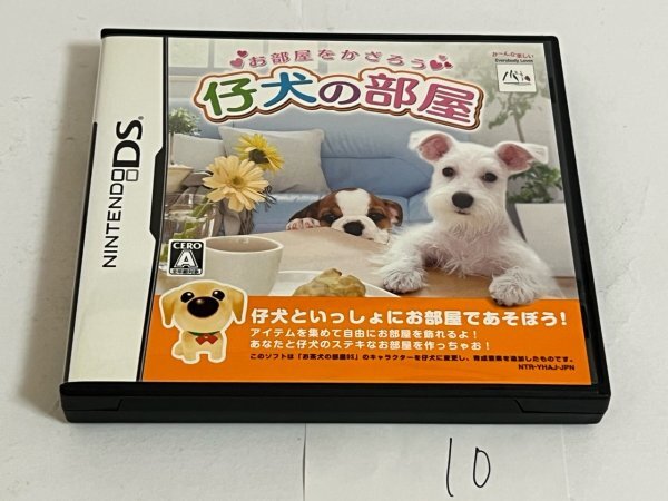 仔犬の部屋　任天堂　DS　ニンテンドーDS　ケース等付属品付き　 接点洗浄済　SAKA10
