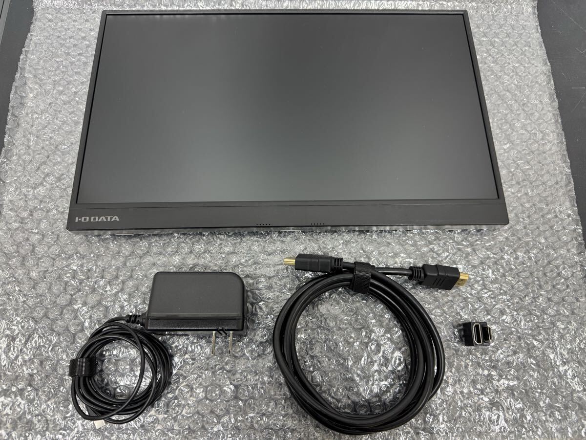 IO DATA モバイルディスプレイ EXLDC161DBMB 15.6インチ フルHD 美品 付属品付 モバイルモニター モニター　アイオーデータ