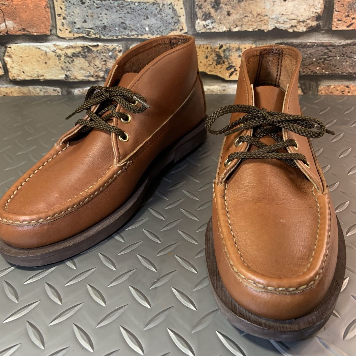 ☆Russell Moccasin　Chukka 　スポーティングクレーチャッカ　US7.5E　JP25.5㎝ 　ラッセルモカシン　アメリカ製　(26C25-RUSS）