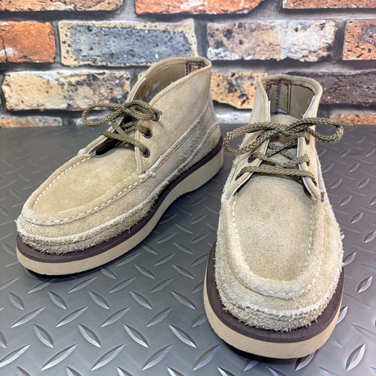 ☆ラッセルモカシン　SPORTING CRAYS CHUKKA 　チャッカブーツ　US5EE　JP23cm　Russell Moccasin　アメリカ製　 (26C10-RUSS)