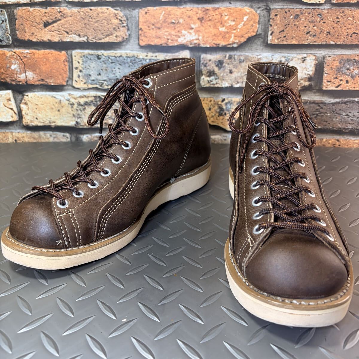 ☆Thorogood　30144　ルーファーブーツ　 US7D　JP25㎝　ソログッド　アメリカ製　モンキーブーツ　 (26D8-THORO)