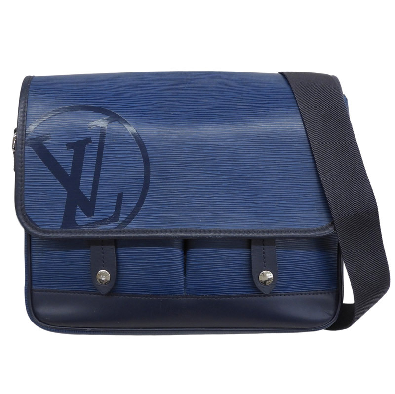 ルイヴィトン LOUIS VUITTON エピ メッセンジャーPM LVサークル ショルダーバッグ ブルーアズール M53494 中古 新入荷 LV2042