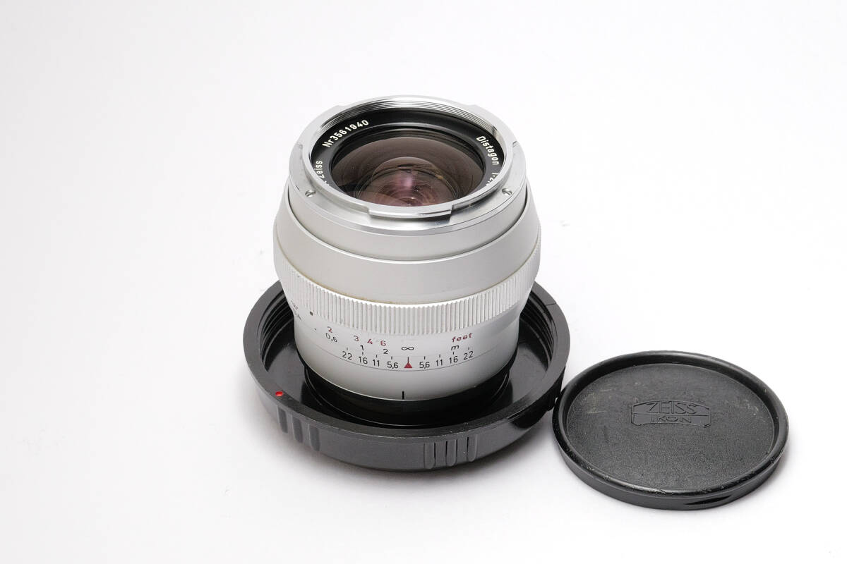 コンタレックスContarex Carl Zeiss Distagon 25mm F2.8 白鏡胴