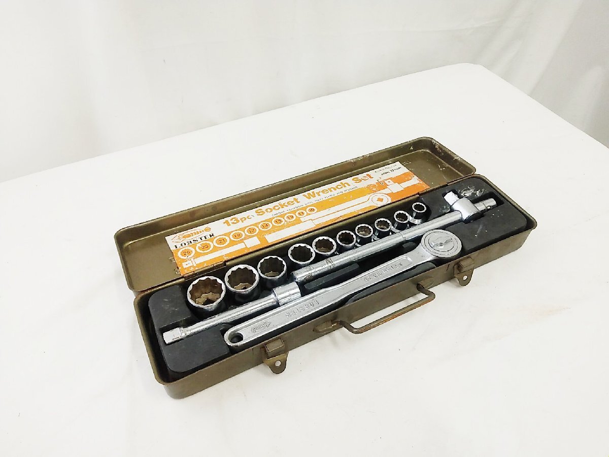 LOBSTER ロブスター ソケットレンチセット 工具 DIY ハンドツール 整備 / 名古屋発3-115□★
