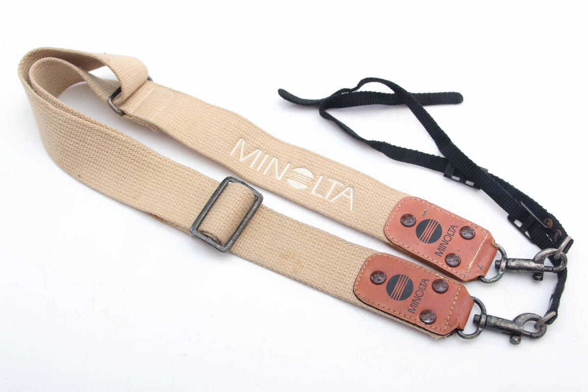 ミノルタ MINOLTA ストラップ　ベージュ　旧タイプ