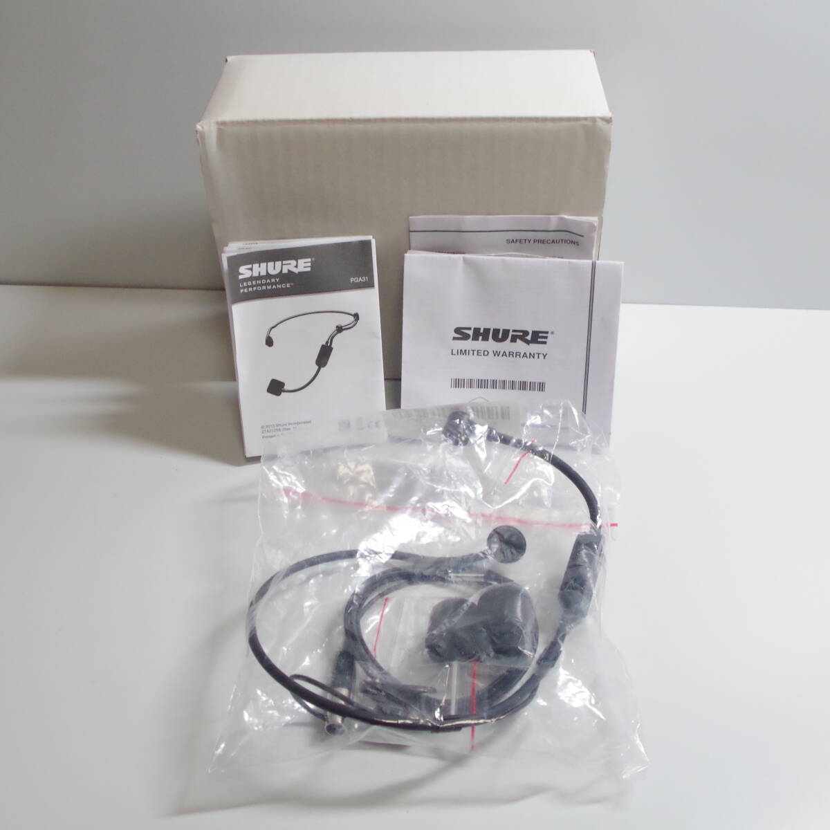 A6073 SHURE コンデンサーマイク PGA31 XLRコネクタ