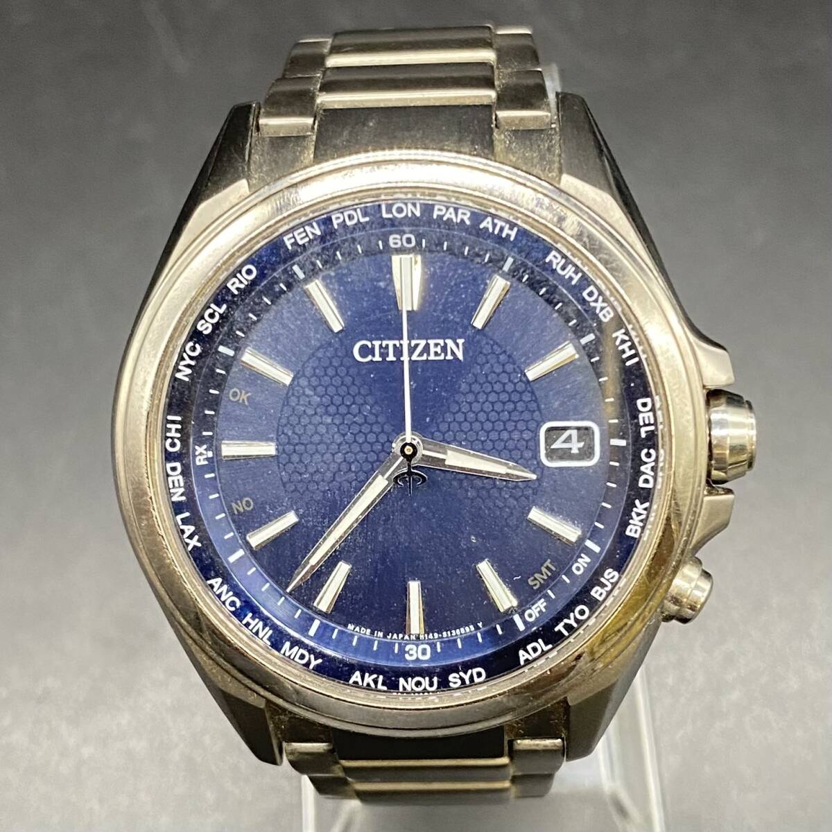 A8427 シチズン CITIZENアテッサ ATTESAメンズ腕時計 H149-SO96073