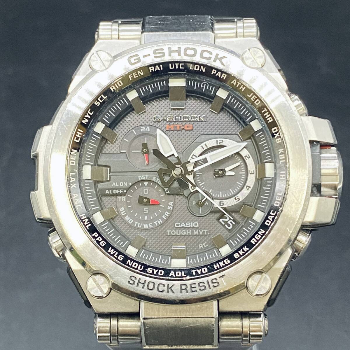 A8780 G-SHOCK MT-G 5369 稼働品　取扱説明書