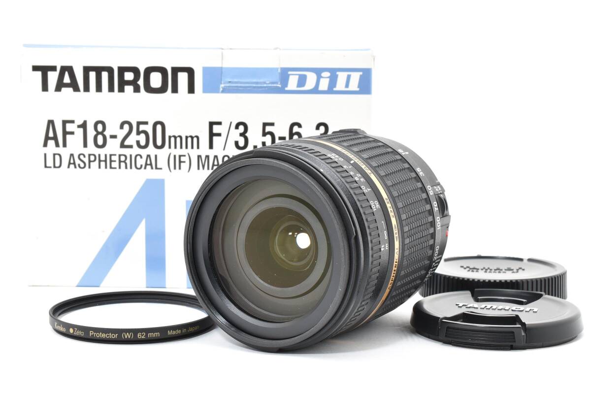 超美品 Tamron AF 18-250mm Di II Canon #0194