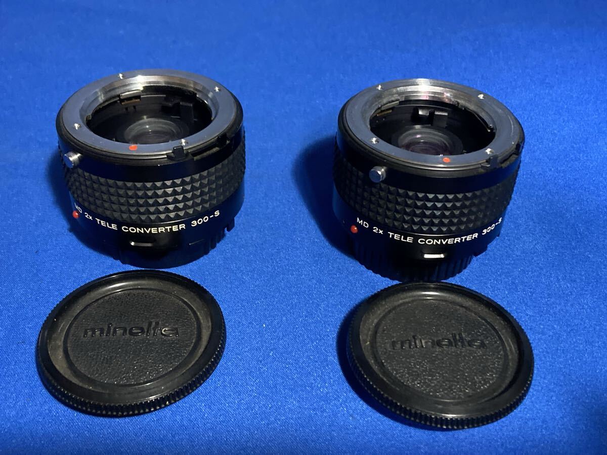 ミノルタ　MD2 TELECONVERTER 300-S レンズきれい　テレコンバーター