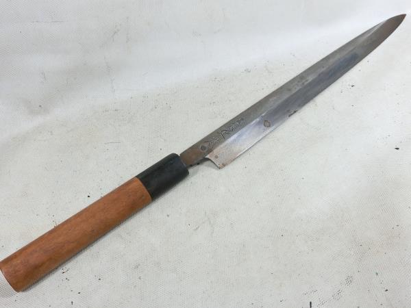 包丁　正本　柳刃包丁　刃渡り約28㎝　刺身　プロ用　業務用