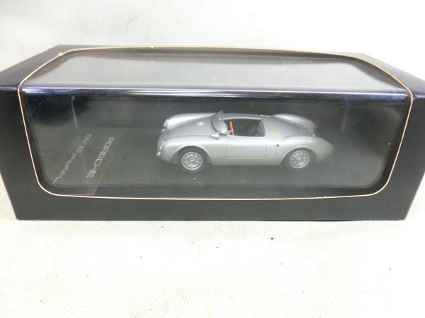 §ミニカー　1/43　ポルシェ550　スパイダー　1953 ファジネーションスポーツワーゲンシルバー　ドイツ製