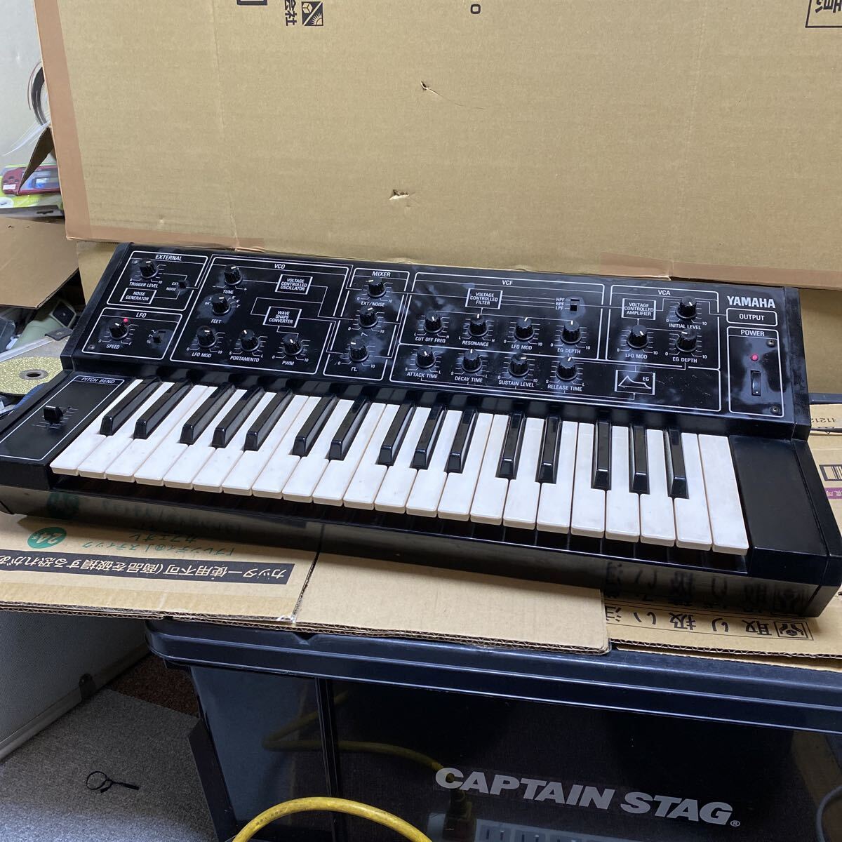 YAMAHA CS-5 シンセサイザー　通電のみは可能、現状品
