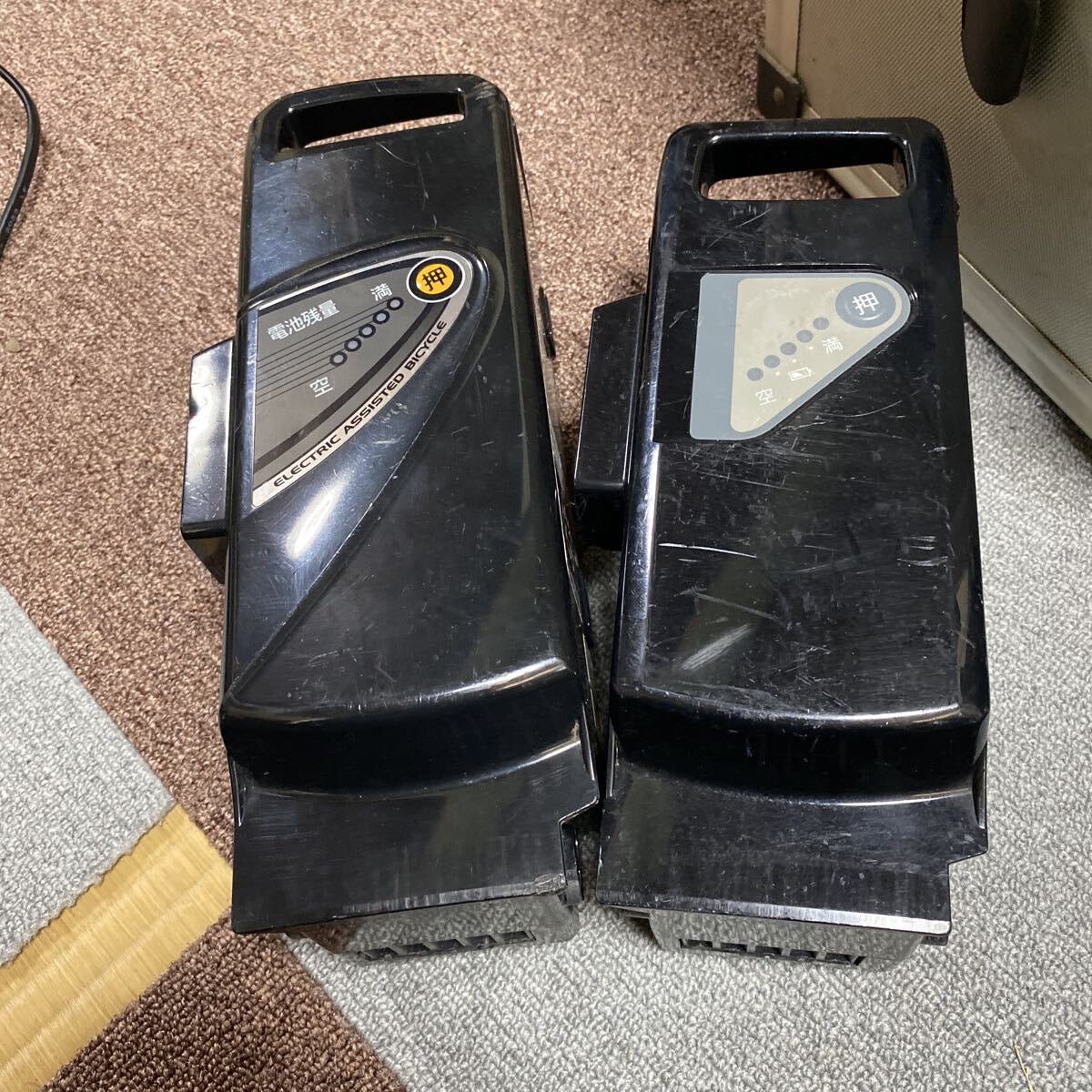 パナソニック NKY450B02(8.9ah)/nky491B02(6.6ah) 電動自転車バッテリー　２個リコール型番対応