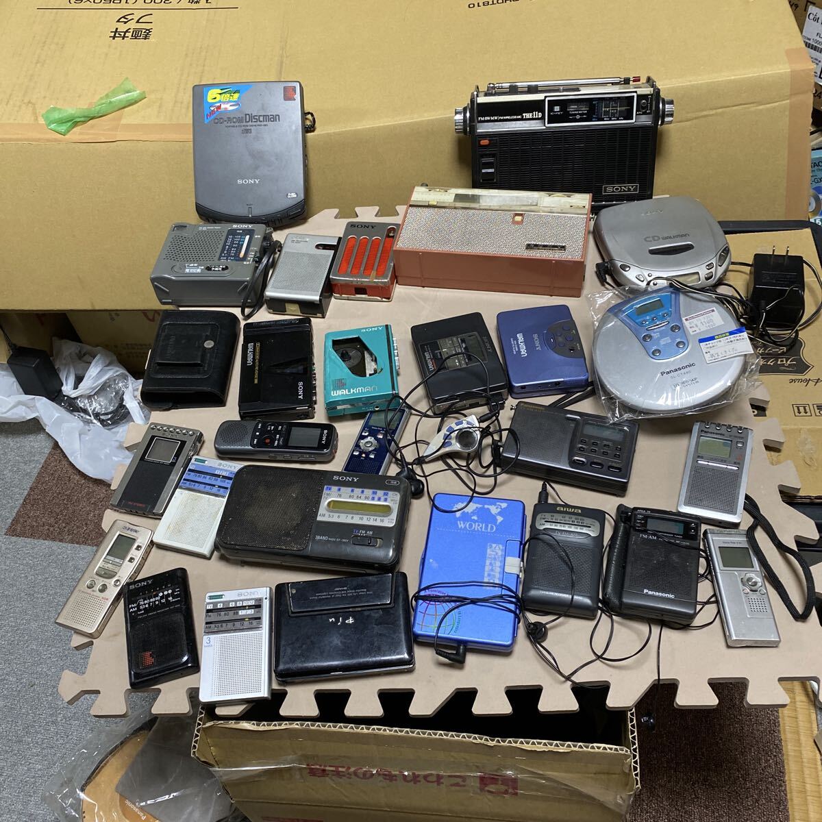 SONY Panasonic AIWA. ..23点セット未確認現状品