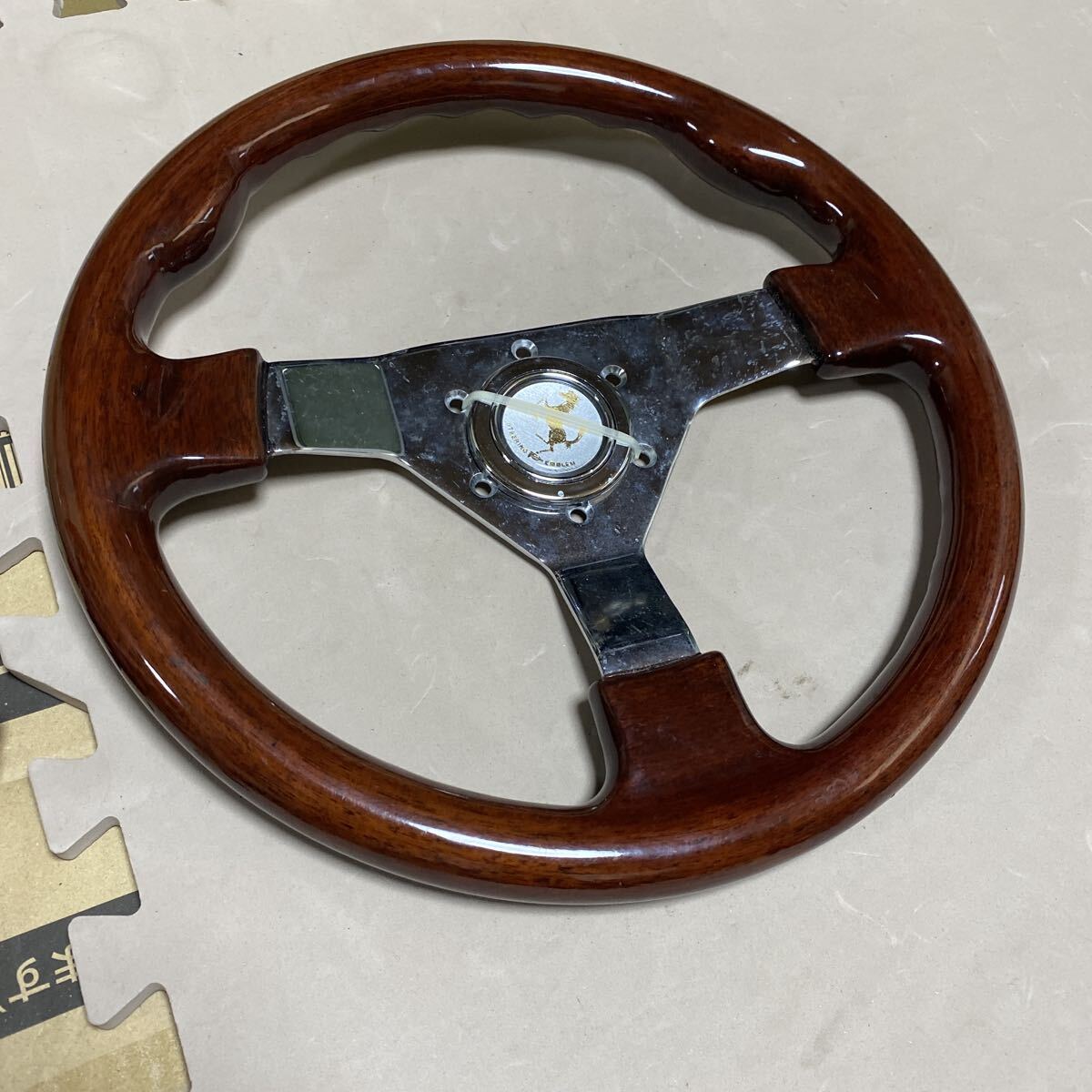 ステアリング 当時物