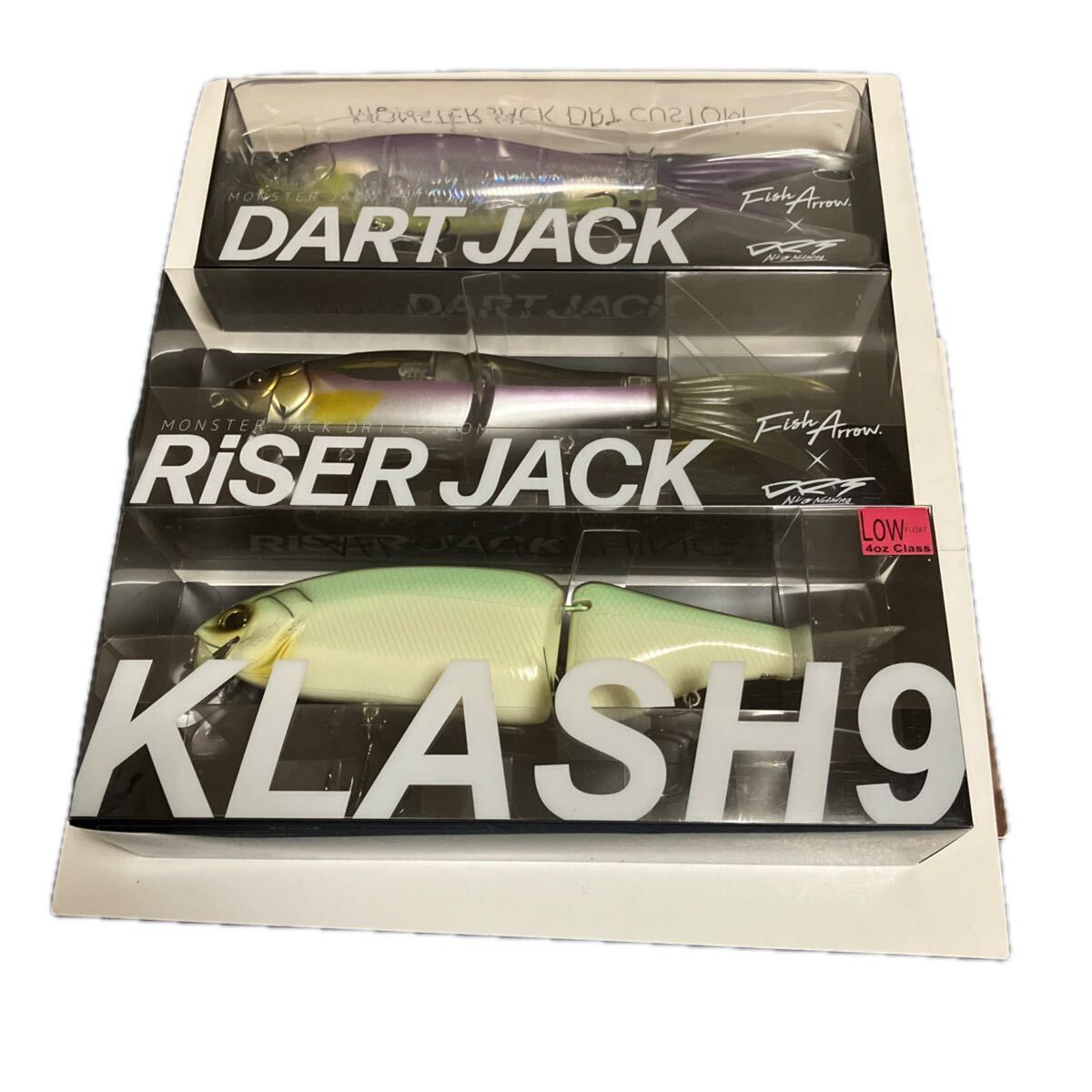 DRT クラッシュ9 新品セット　ゆうパック着払い