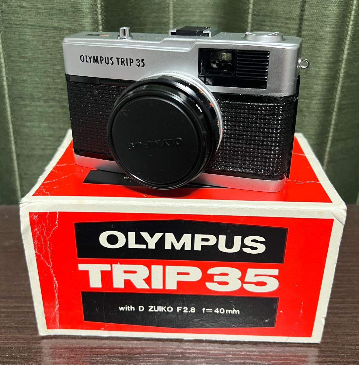 箱.説明書付　OLYMPUS TRIP 35 コンパクトカメラ