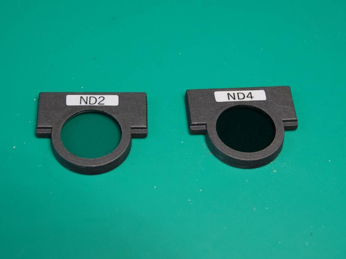 【ニコン？顕微鏡部品？　NDフィルター？ ２枚セット】