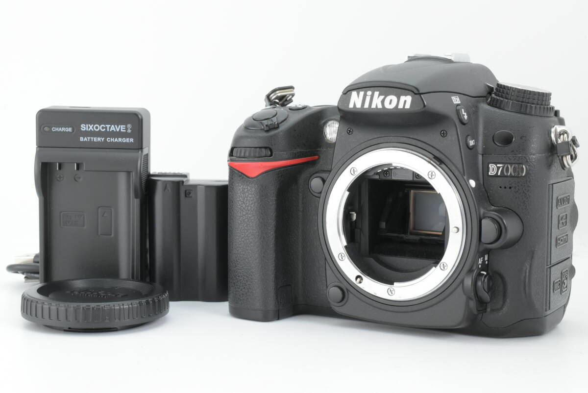 シャッターカウント 3274回 Nikon ニコン D7000 DX フォーマット APS-C デジタル 一眼 レフ カメラ Digital Camera ボディ (EF-TN-JP2189)
