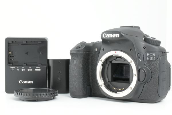 【美品】シャッターカウント780回 Canon EOS 60D 18.0 MP Digital SLR Camera キヤノン デジタル一眼レフカメラ ボディ (EF-TN-JP2129)