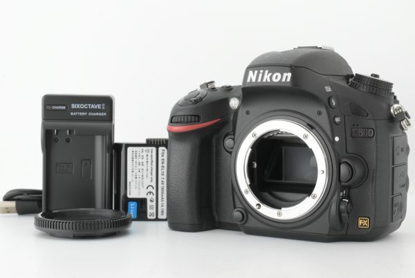 【美品】シャッターカウント495回 Nikon D600 24.3MP Digital SLR Camera ニコン デジタル一眼レフカメラ ボディ 本体 (EF-TN-JP2141)