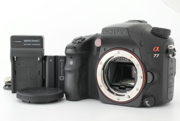 【美品 英語版 シャッターカウント4826回】Sony Alpha A77 Digital SLR Body ソニー デジタル一眼レフカメラ ボディ (EF-TN-JP2183)