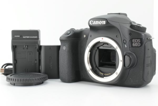 【美品】シャッターカウント 41044回 Canon EOS 60D 18.0 MP Digital SLR Camera キヤノン デジタル一眼レフカメラ ボディ (EF-TN-JP1937)