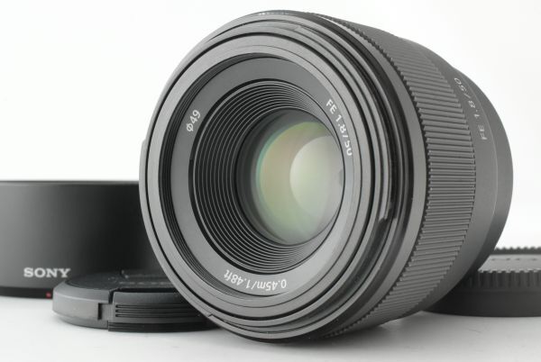 【美品】Sony FE 50mm f/1.8 Standard Prime Lens for E-mount ソニー レンズ (EF-TN-JP1946)