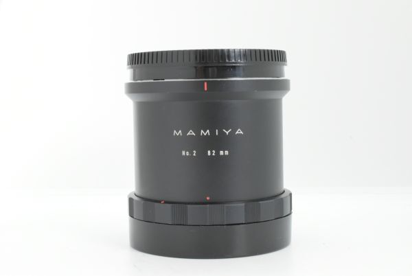 【美品 キャップ付】 Mamiya RB67 Extension Tube Ring No.2 82mm マミヤ エクステンションチューブ (EF-TN-JP1955)