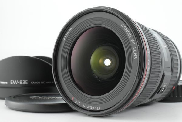 【美品】Canon EF 17-40mm F4 L USM Ultra-Wide Angle Zoom Lens キャノン レンズ (EF-TN-JP2003)