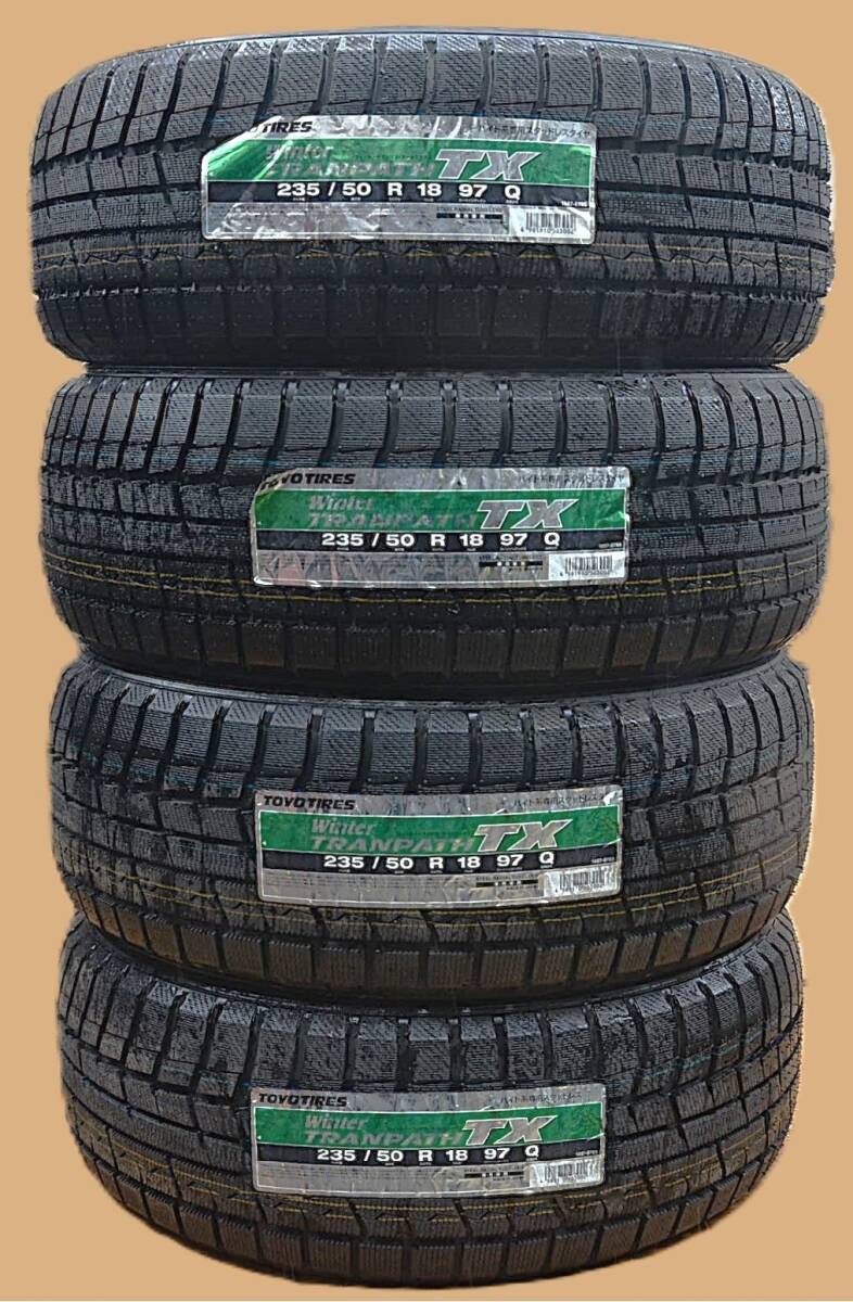 4本セット 235/50R18 97Q / トーヨー 国産 スタッドレス ウインタートランパス TX / 4本価格